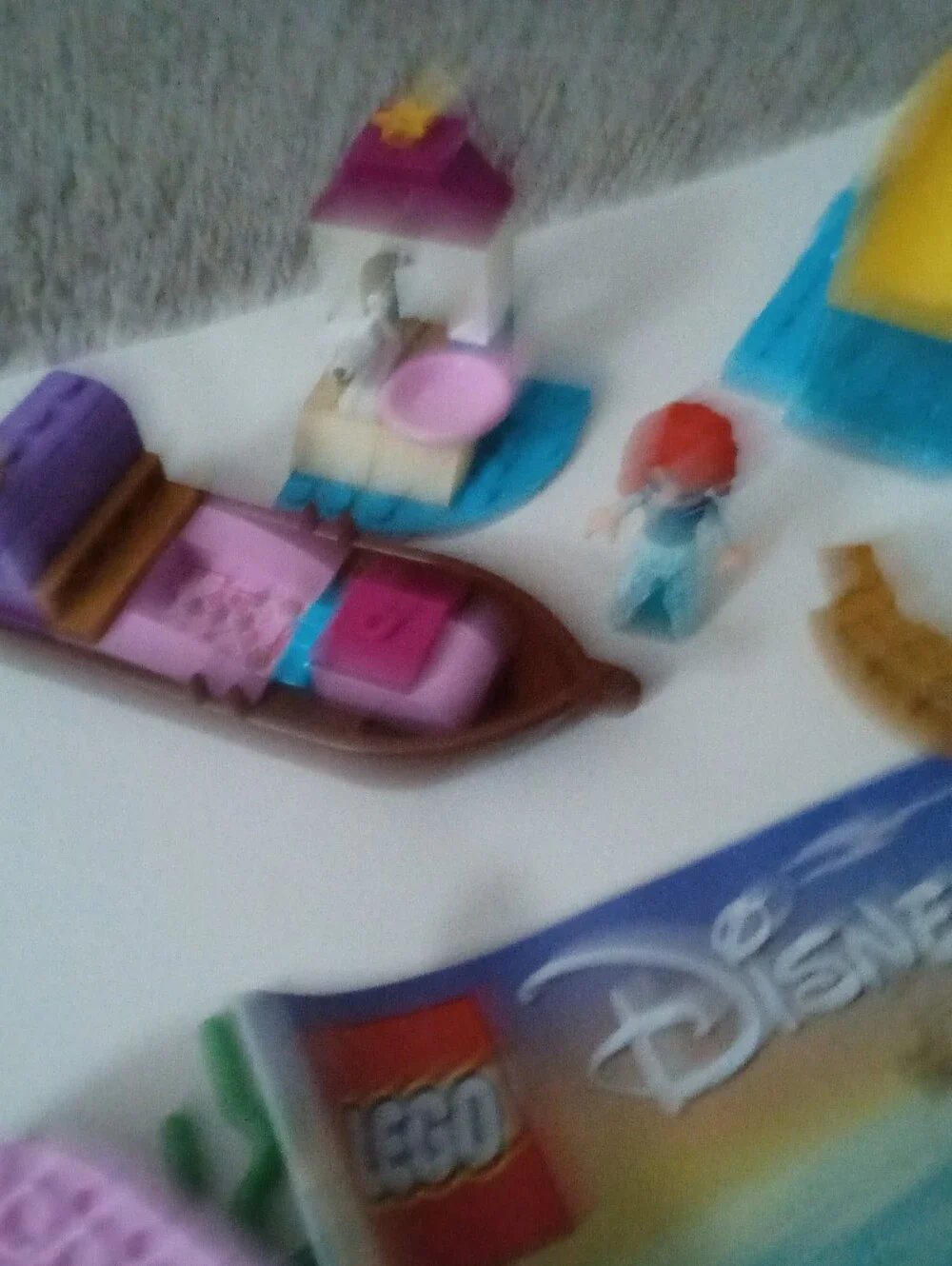Lego Disney sets Tangled (41163) and Ariel's castle (41160)